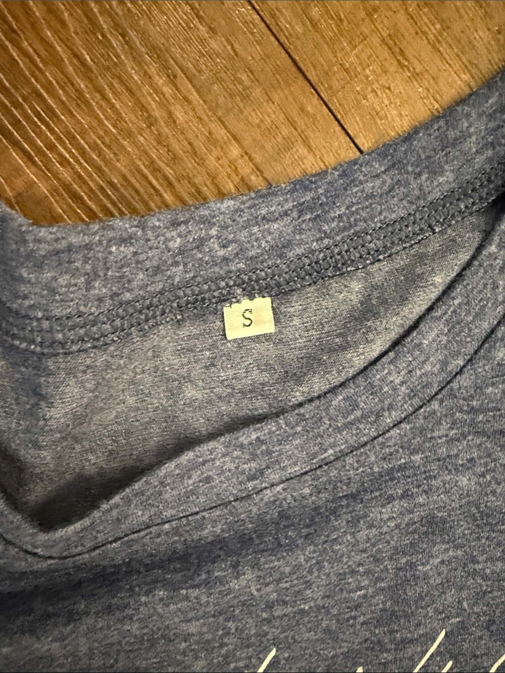 Women’s Salty Graphic Tee - Blue - Picture 2 of 2